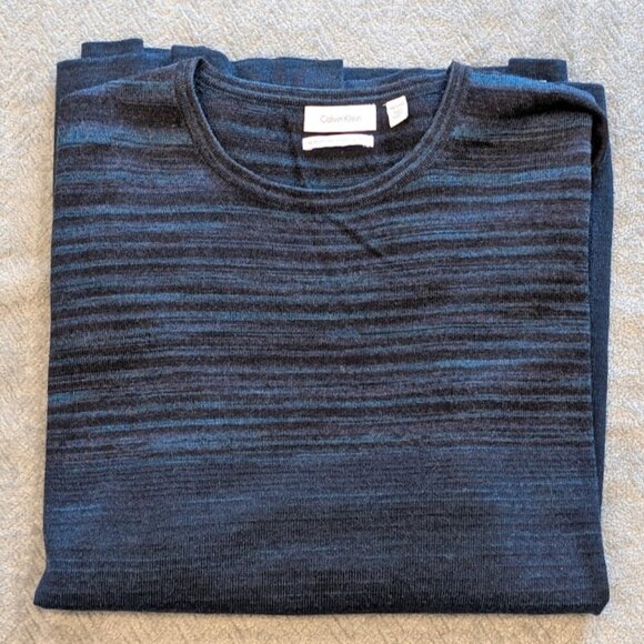 Calvin Klein Italian Merino Wool Sweater in Men's XXL CK - Picture 1 of 5